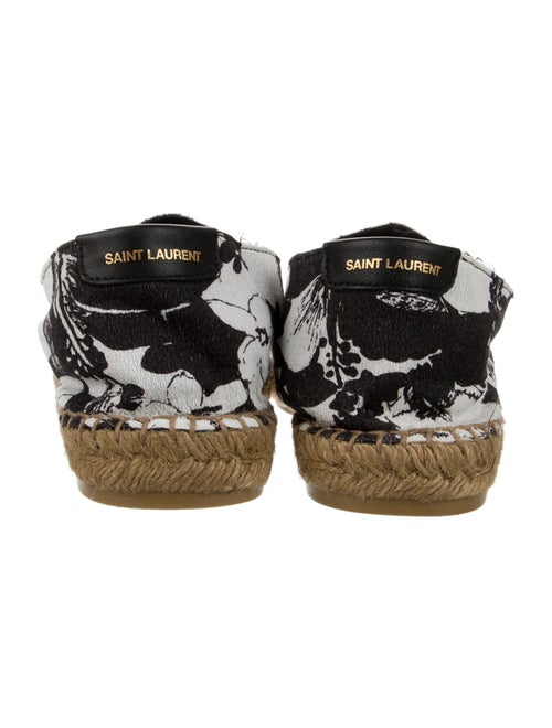 Saint Laurent Canvas Printed Espadrilles
