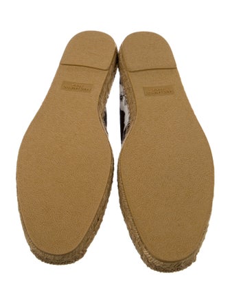 Saint Laurent Canvas Printed Espadrilles