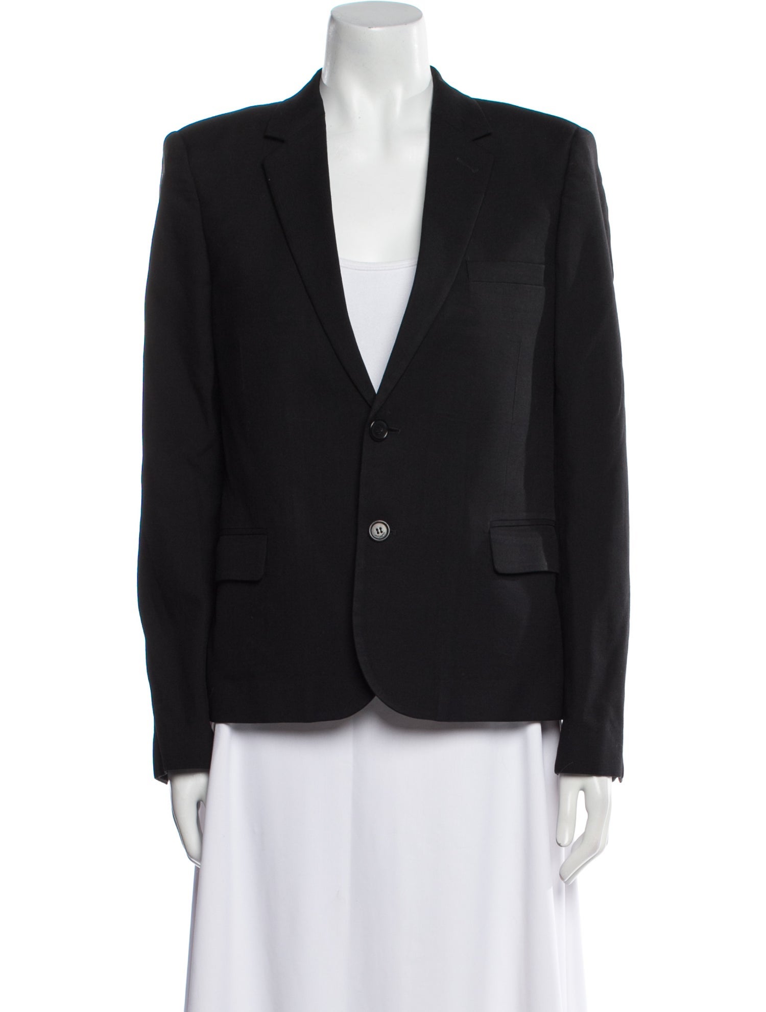 Saint Laurent Virgin Wool Blazer