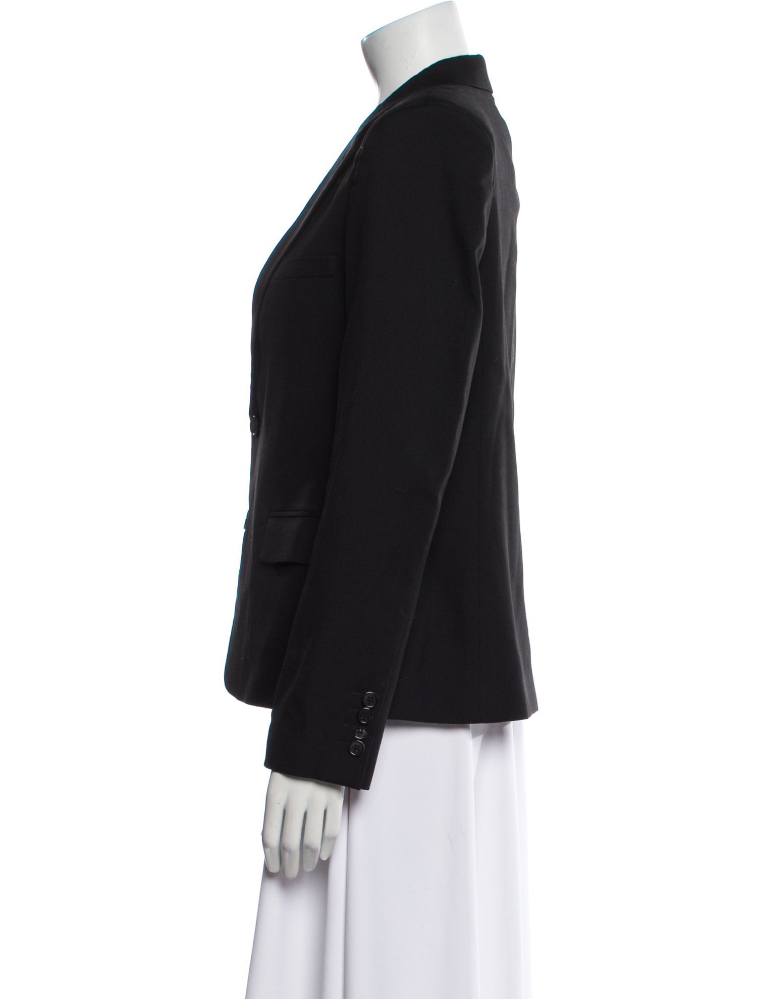 Saint Laurent Virgin Wool Blazer