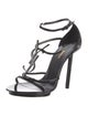 Saint Laurent Patent Leather Sandals