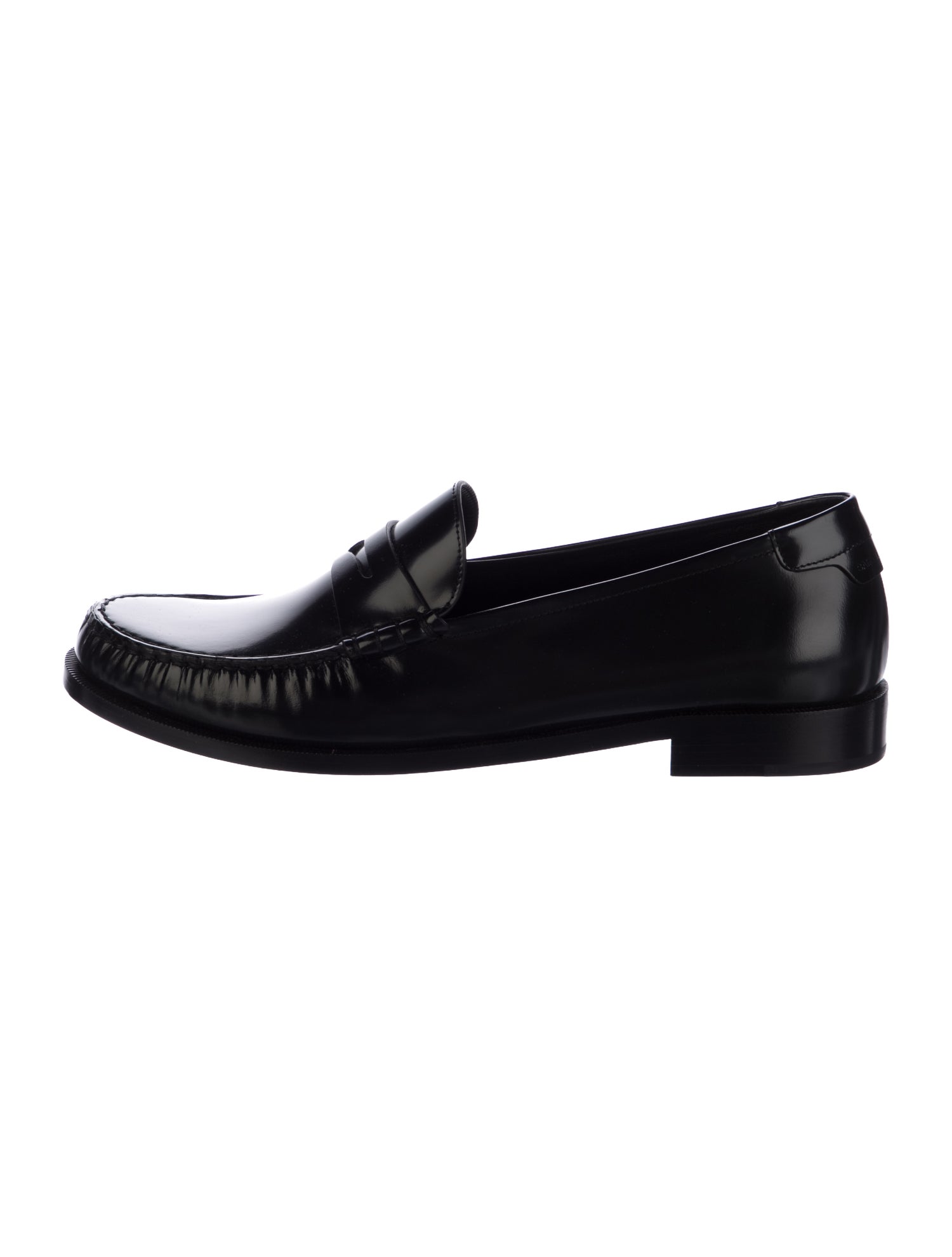 Saint Laurent Leather Dress Loafers
