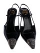 Saint Laurent Patent Leather Slingback Pumps