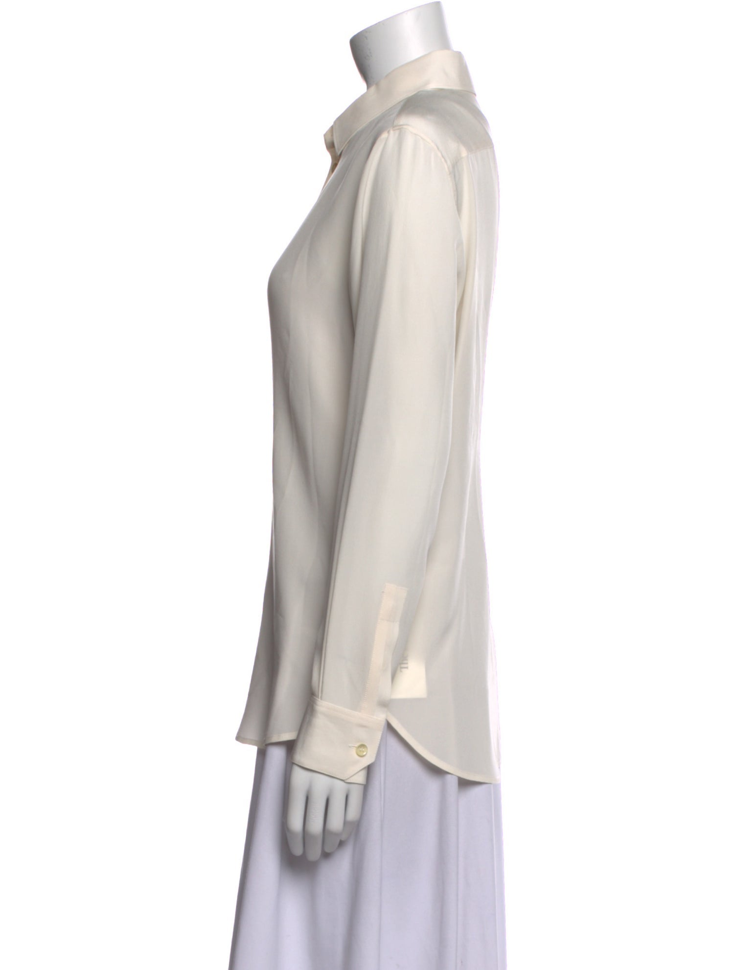 Saint Laurent 2019 Silk Button-Up Top