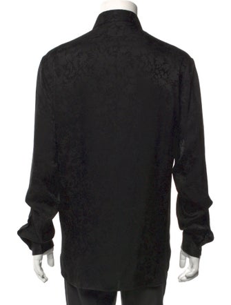 Saint Laurent 2021 Silk Dress Shirt