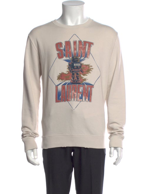 Saint Laurent 2018 Graphic Print Sweatshirt