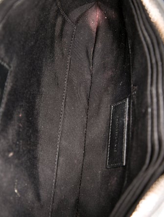 Saint Laurent Suede Fringe Suede Medium