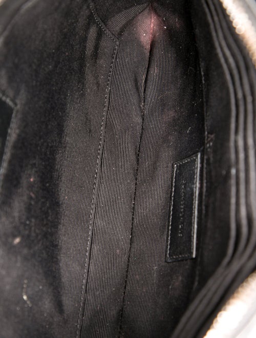 Saint Laurent Suede Fringe Suede Medium