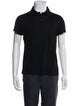 Saint Laurent Collar Short Sleeve Polo Shirt
