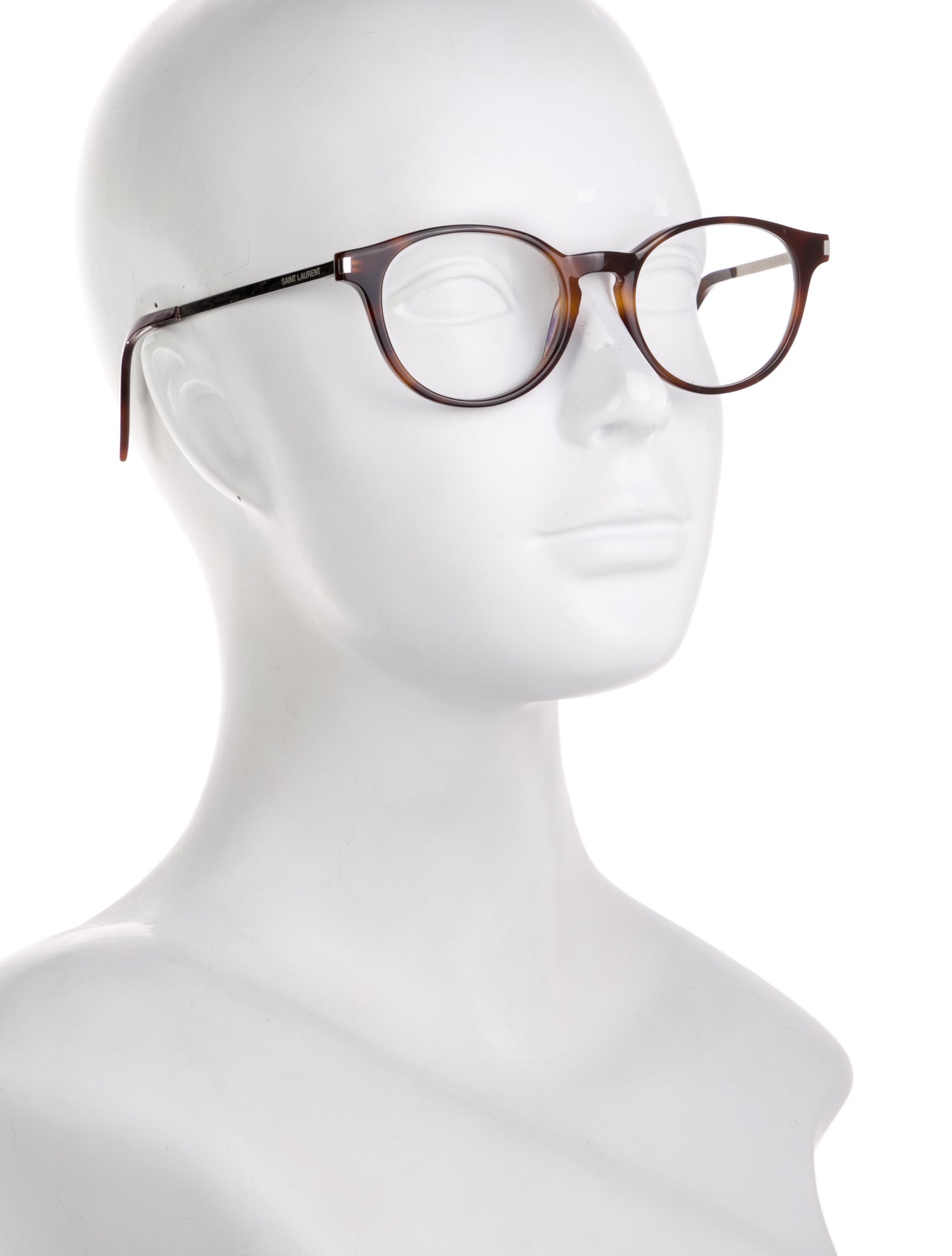 Saint Laurent Round Eyeglasses