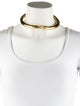 Saint Laurent Tube Choker Necklace