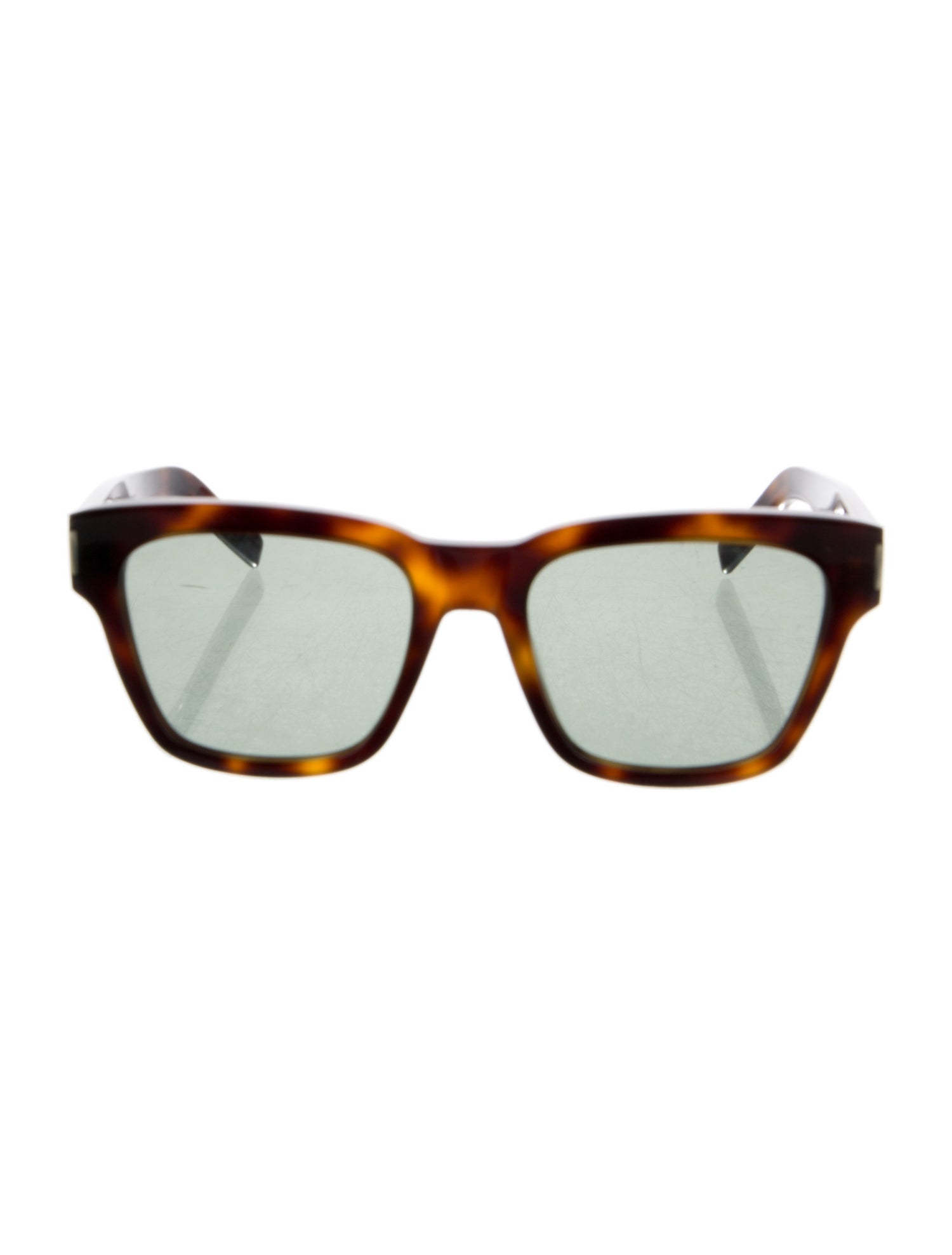 Saint Laurent Square Mirrored Sunglasses