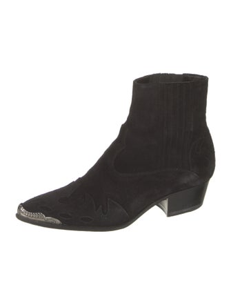Saint Laurent Suede Boots