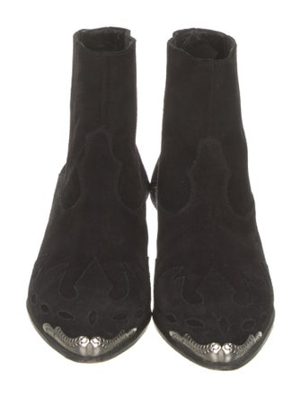 Saint Laurent Suede Boots