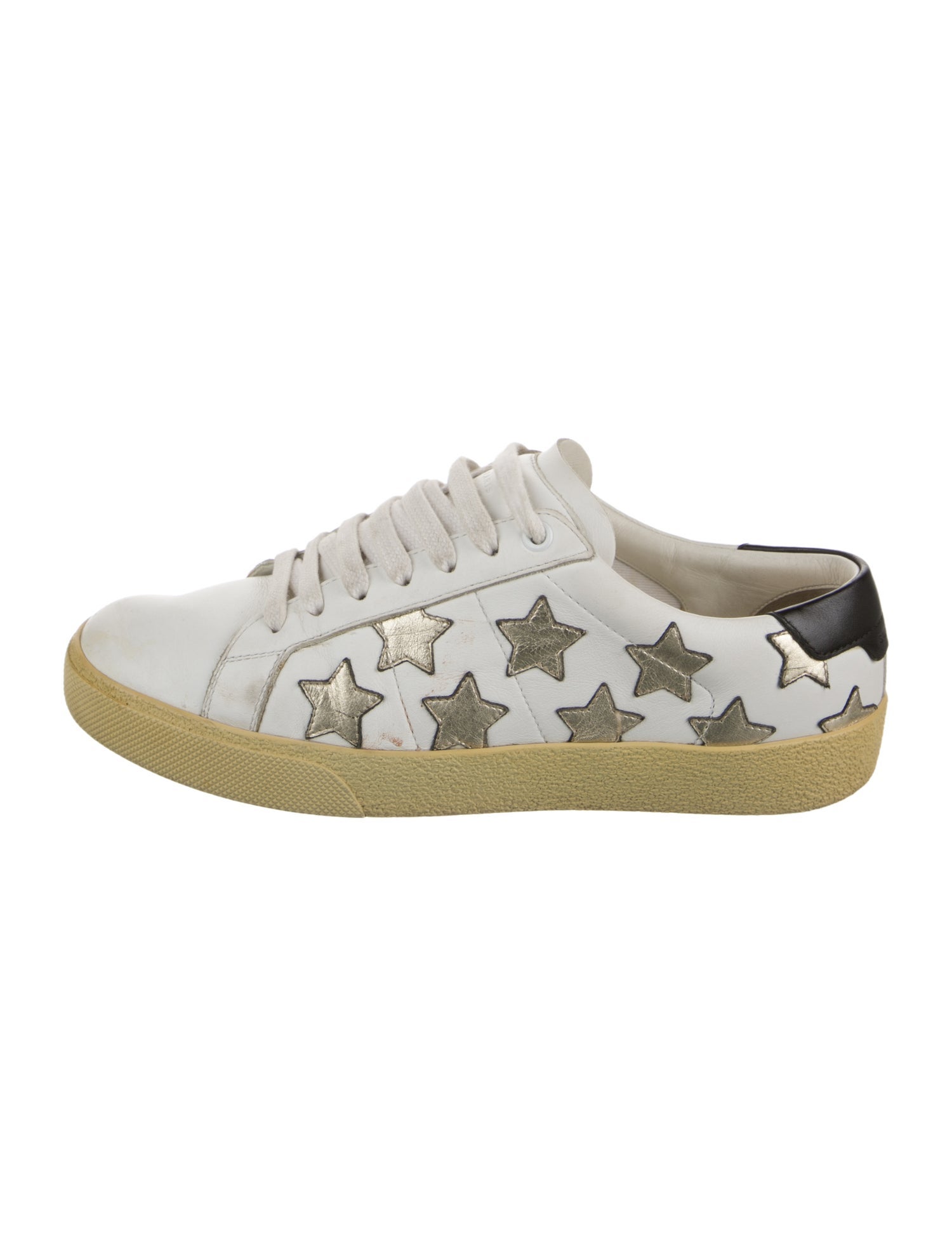 Saint Laurent Leather Sneakers