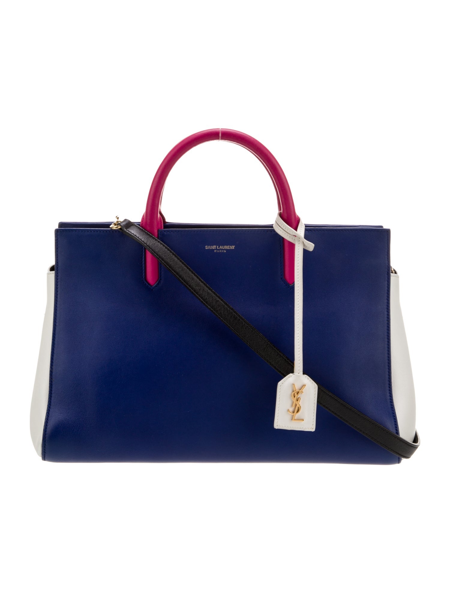 Saint Laurent Leather Sac De Jour