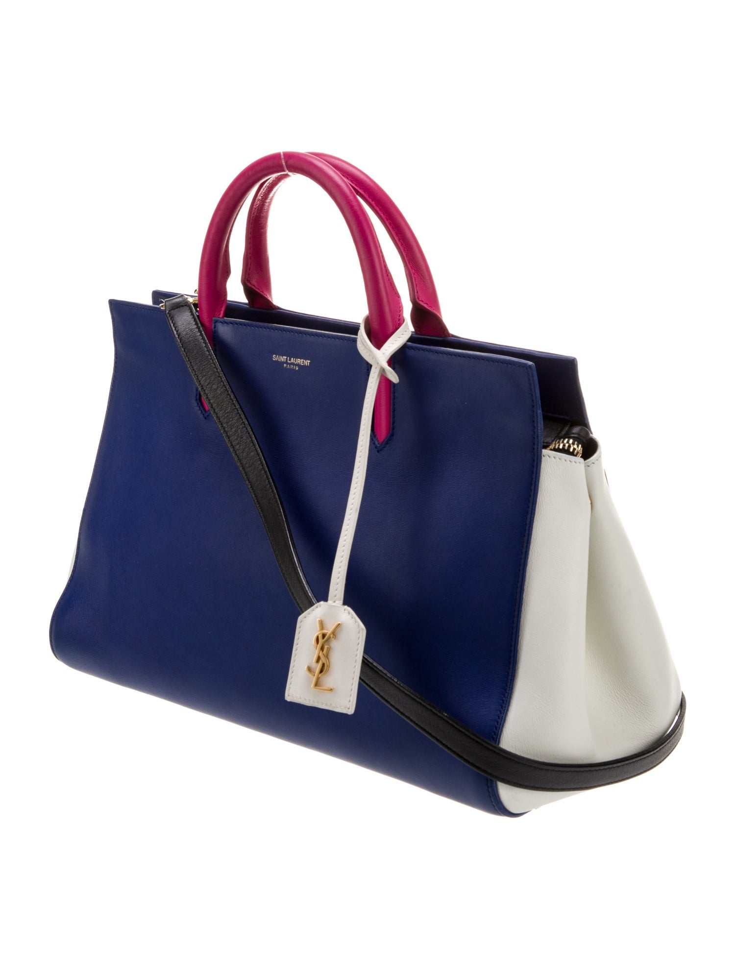 Saint Laurent Leather Sac De Jour