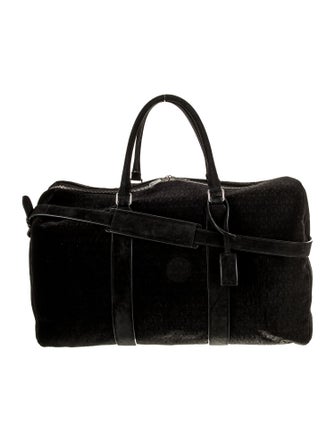 Saint Laurent Suede Weekender Bag