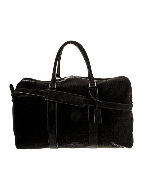 Saint Laurent Suede Weekender Bag