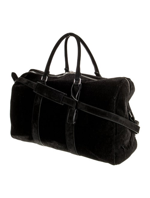 Saint Laurent Suede Weekender Bag