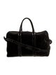 Saint Laurent Suede Weekender Bag