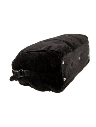 Saint Laurent Suede Weekender Bag