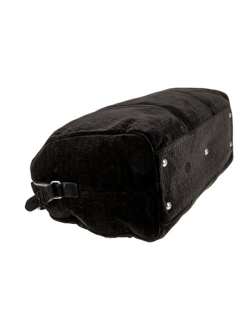 Saint Laurent Suede Weekender Bag