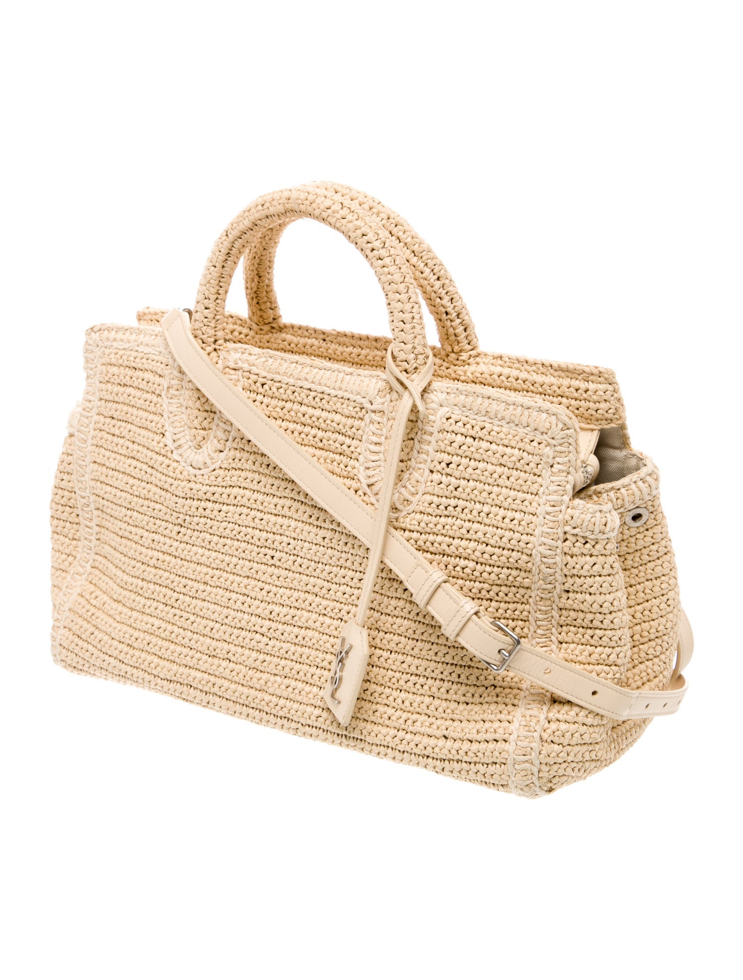 Saint Laurent Raffia Downtown