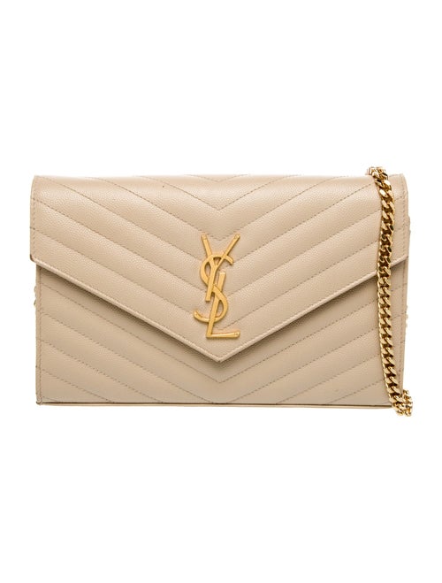 Saint Laurent Chevron Shoulder Bag