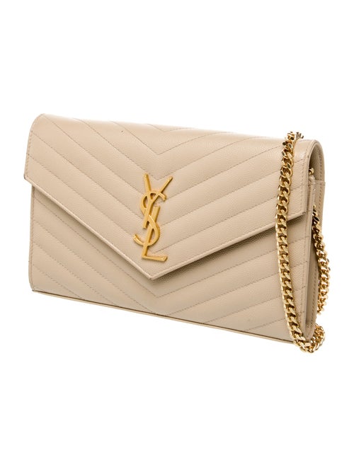 Saint Laurent Chevron Shoulder Bag