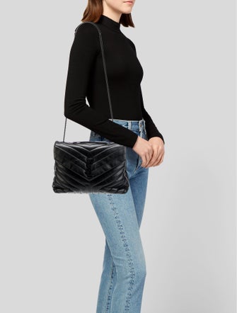 Saint Laurent Quilted LouLou Medium