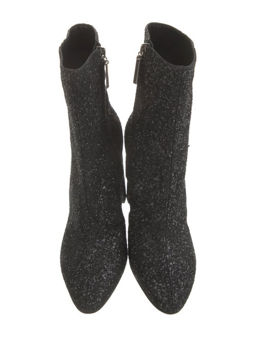 Saint Laurent Glitter Glitter Accents Sock Boots