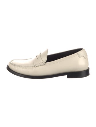 Saint Laurent Leather Dress Loafers