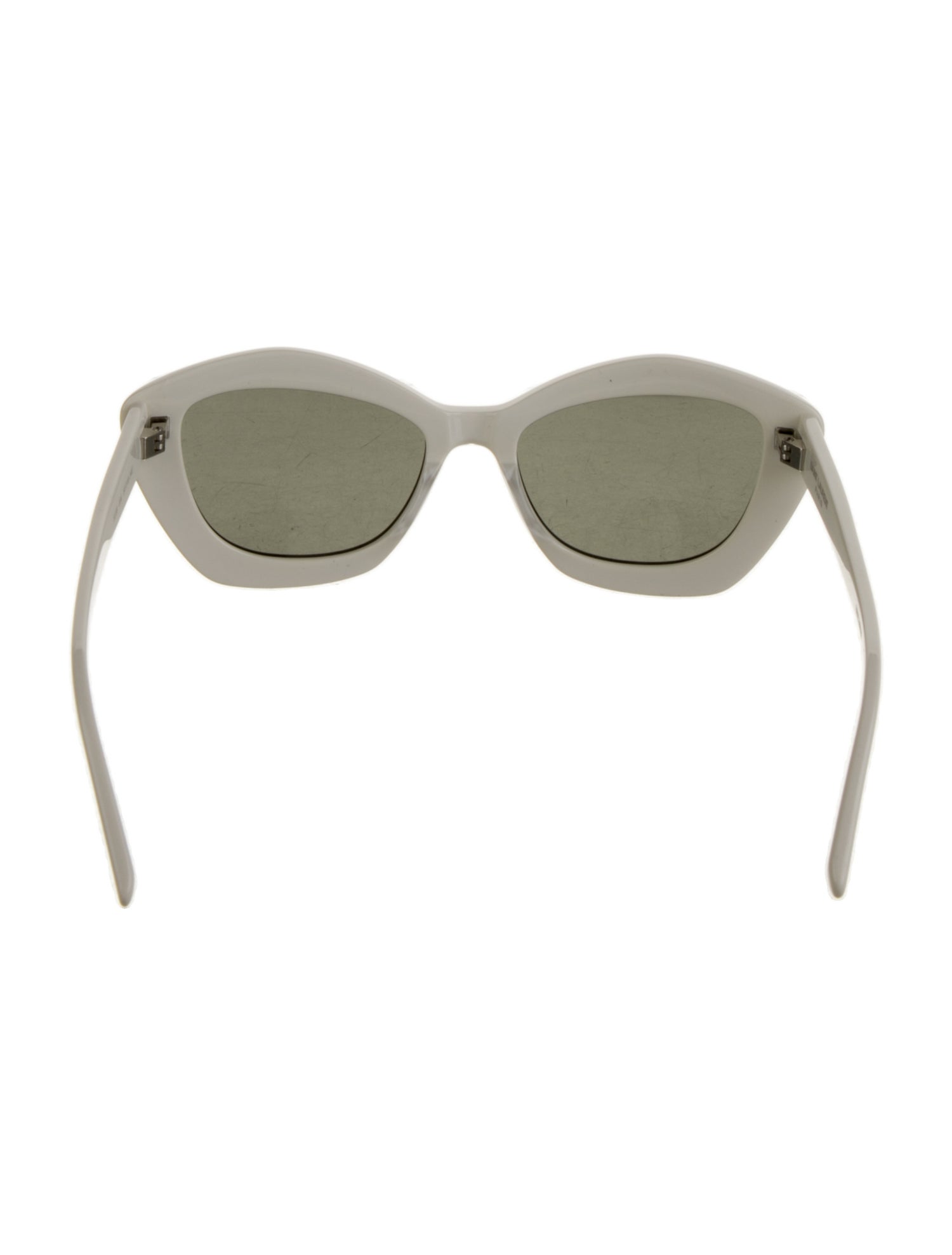 Saint Laurent Cat-Eye Mirrored Sunglasses