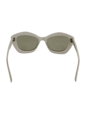 Saint Laurent Cat-Eye Mirrored Sunglasses