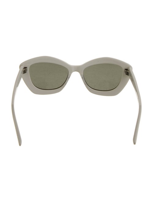Saint Laurent Cat-Eye Mirrored Sunglasses