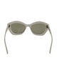 Saint Laurent Cat-Eye Mirrored Sunglasses