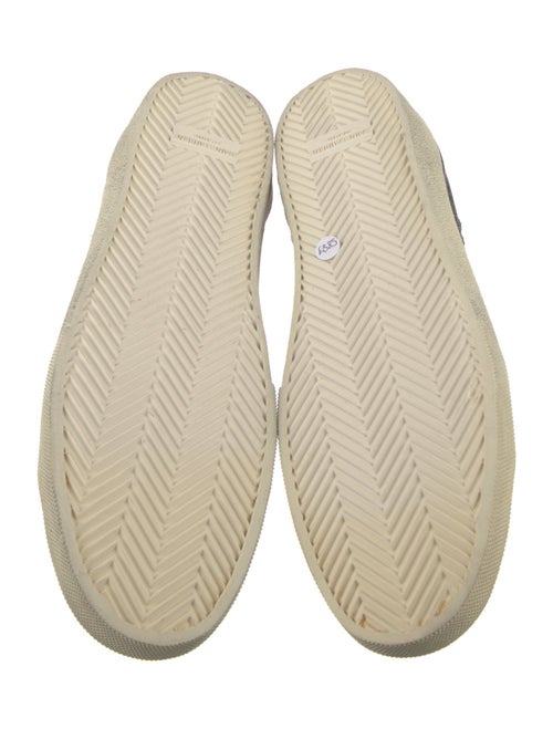 Saint Laurent Canvas Graphic Print Sneakers