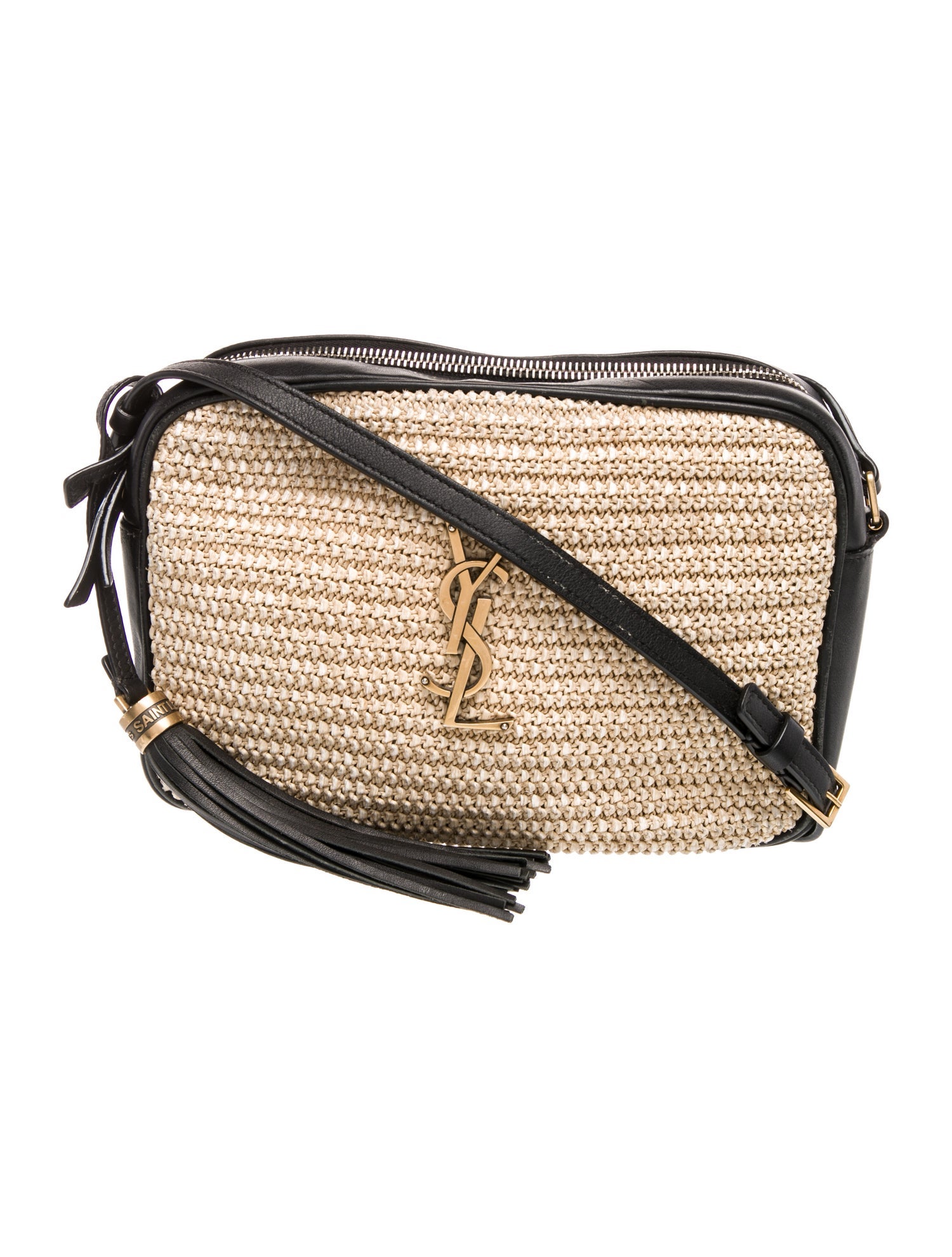 Saint Laurent Raffia Lou Camera