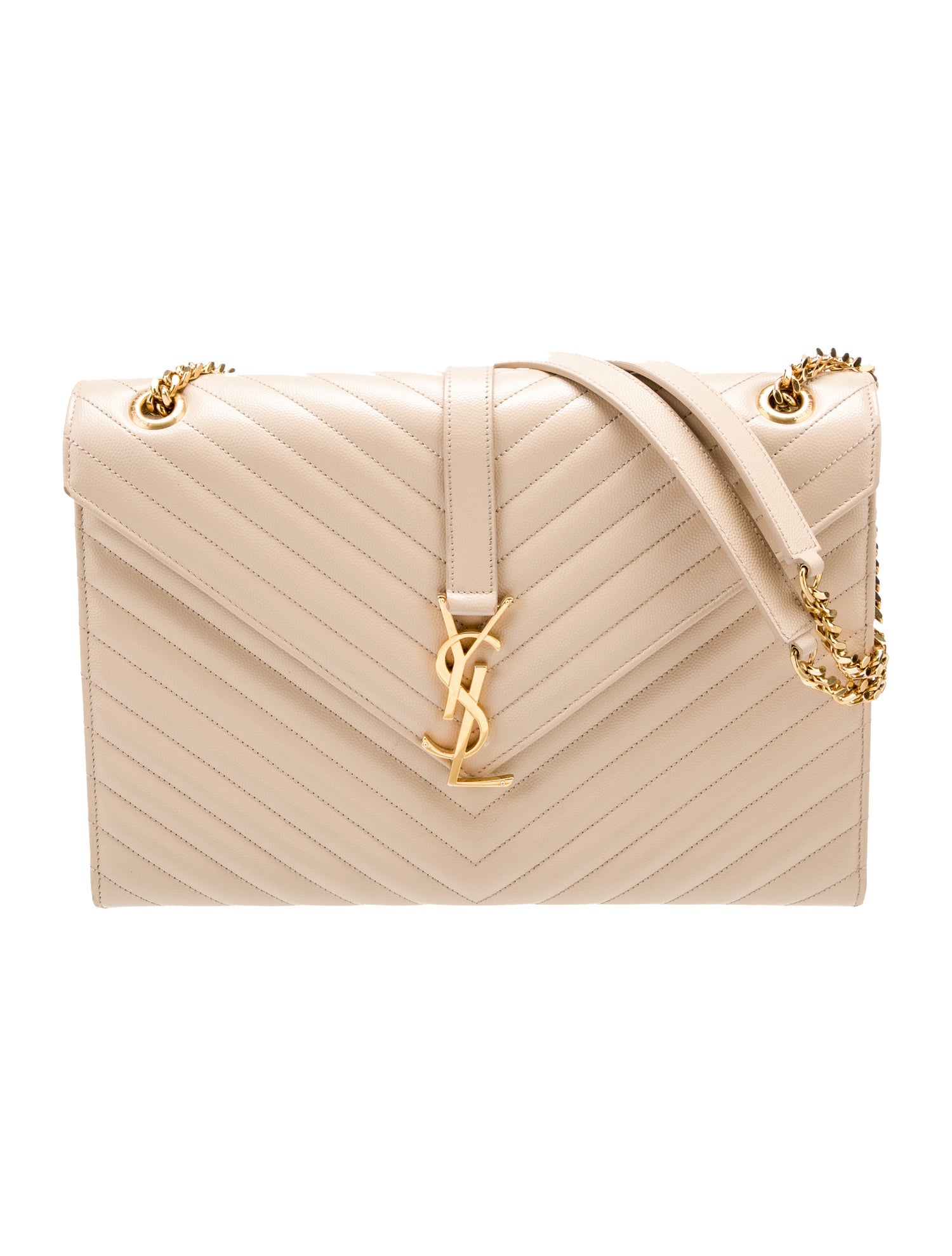 Saint Laurent Leather Envelope