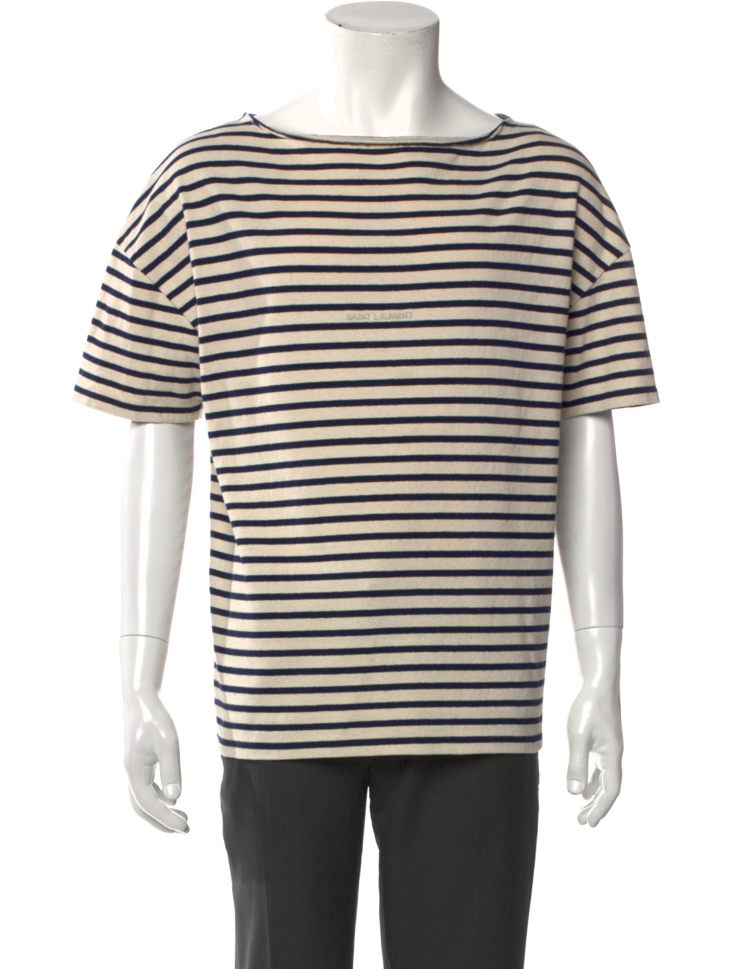 Saint Laurent 2021 Striped T-Shirt