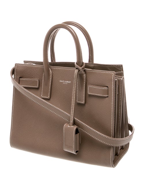 Saint Laurent Leather Sac De Jour