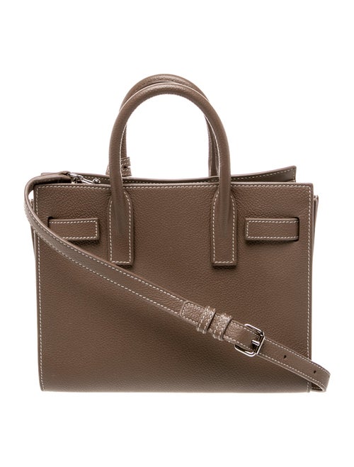 Saint Laurent Leather Sac De Jour