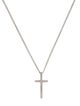 Saint Laurent Cross Pendant Necklace
