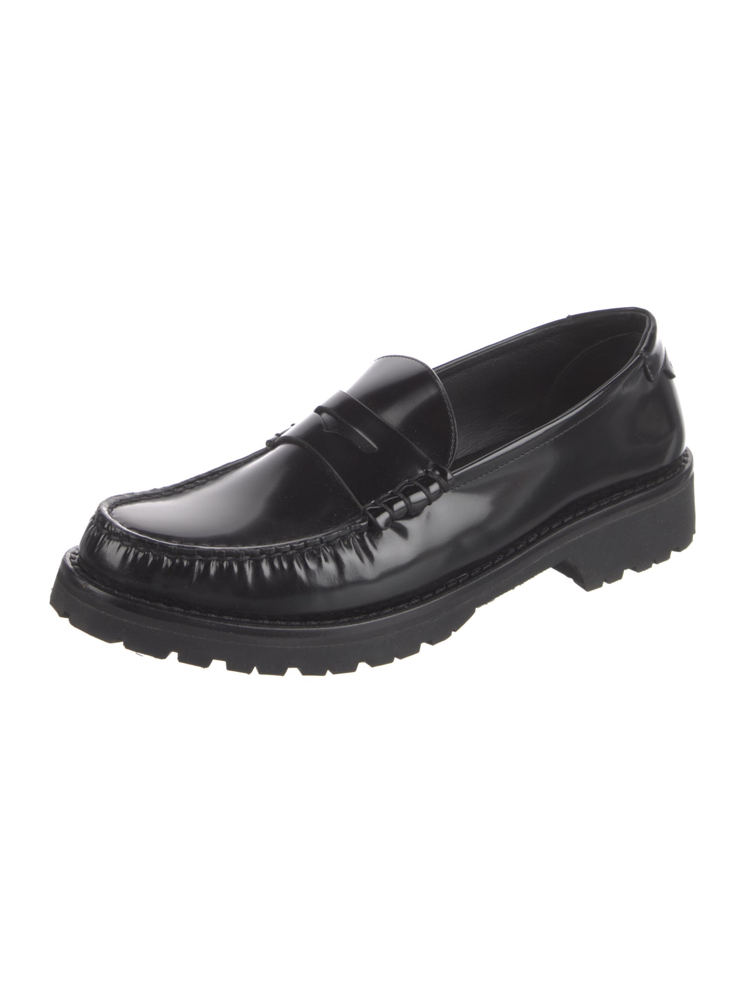 Saint Laurent Leather Loafers