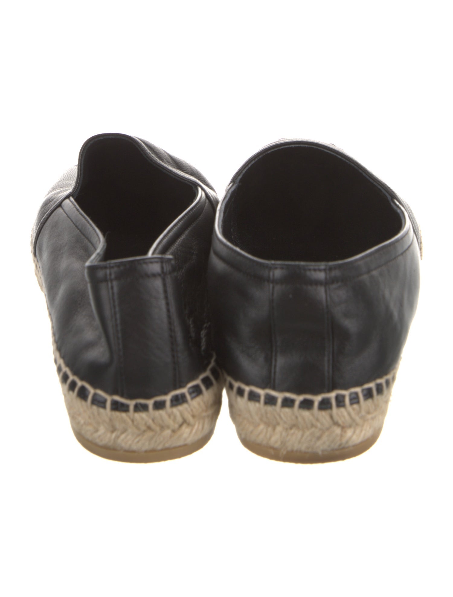 Saint Laurent Leather Espadrilles