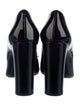 Saint Laurent Patent Leather Chain-Link Accents Pumps