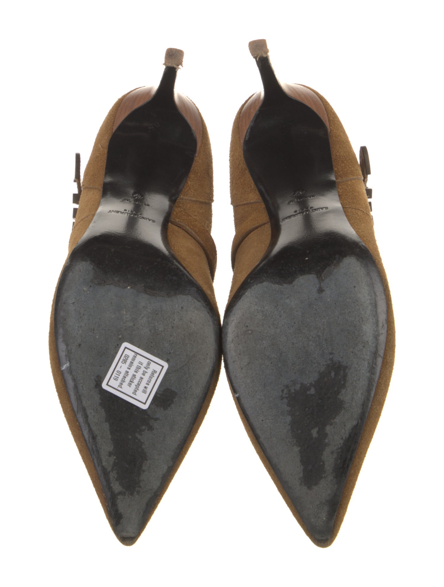 Saint Laurent Suede Boots