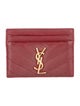 Saint Laurent 2022 Signature Logo Card Holder