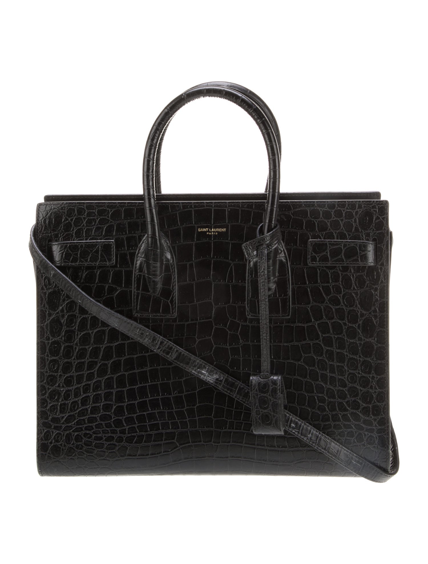 Saint Laurent Leather Sac De Jour Small